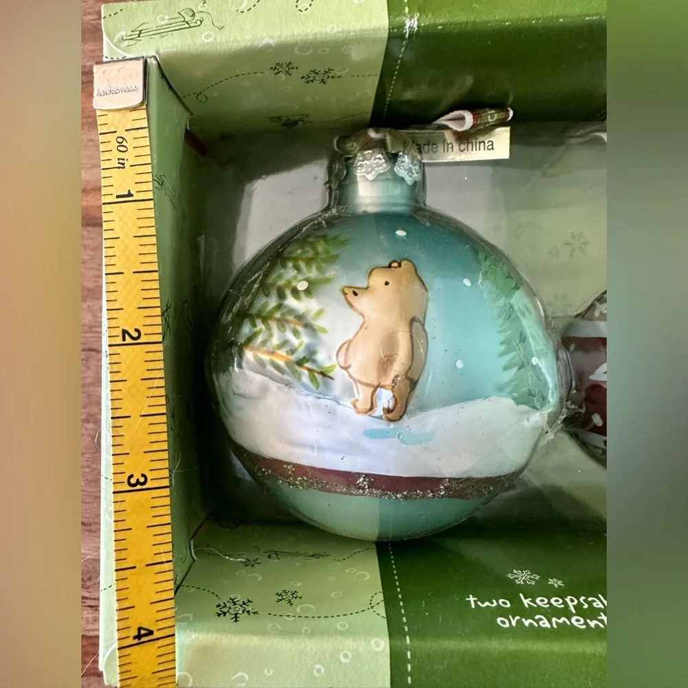 Classic Pooh ornaments brand NEW IN BOX 2